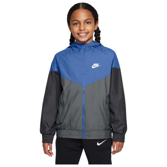 Nike Παιδικό αντιανεμικό μπουφάν Sportswear Windrunner Repel Jacket Nike Παιδικό αντιανεμικό μπουφάν Sportswear Windrunner Repel Jacket